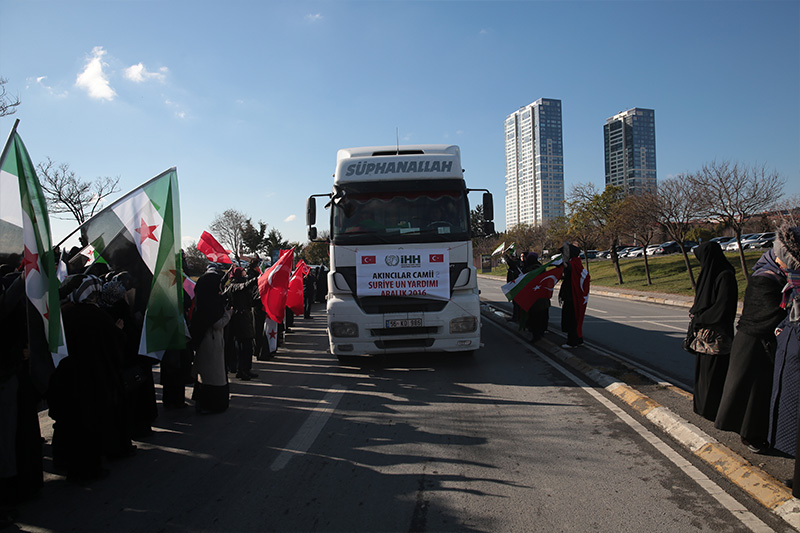 'Halep'e Yol Açın' konvoyu yola çıktı - 5