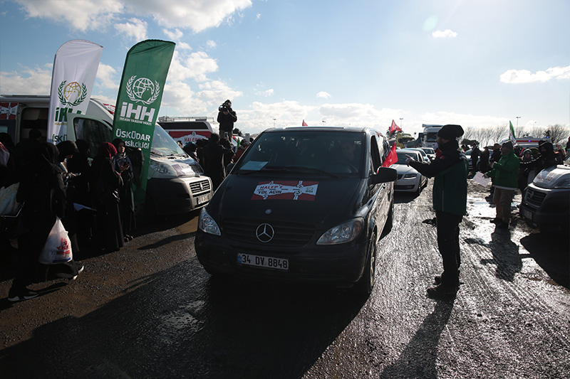 'Halep'e Yol Açın' konvoyu yola çıktı - 8