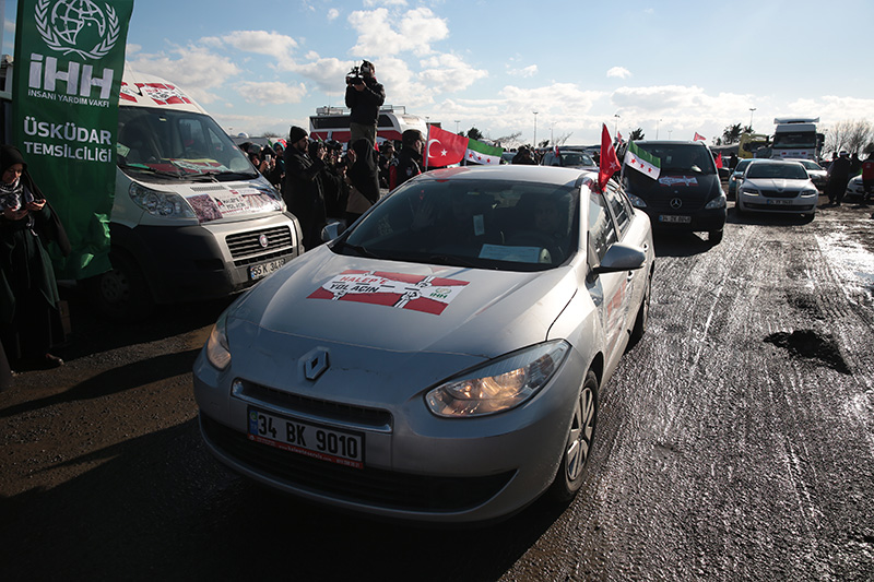 'Halep'e Yol Açın' konvoyu yola çıktı - 9