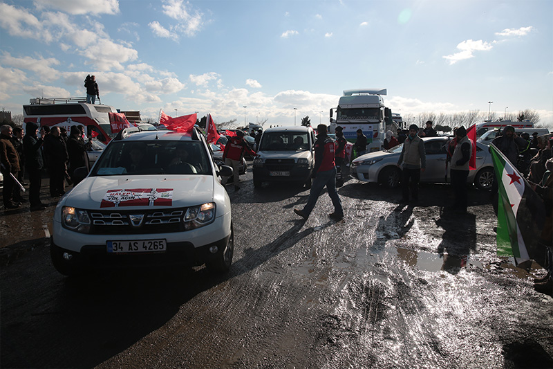 'Halep'e Yol Açın' konvoyu yola çıktı - 11
