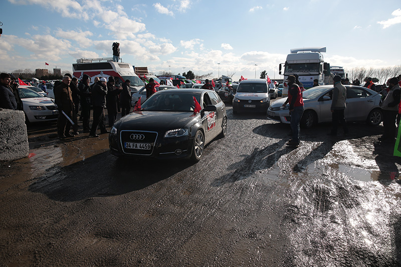 'Halep'e Yol Açın' konvoyu yola çıktı - 10