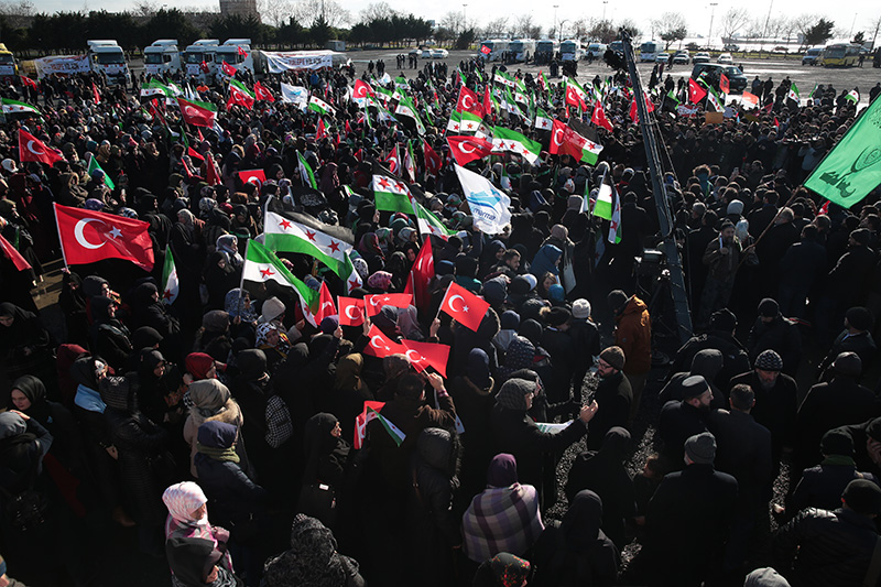 'Halep'e Yol Açın' konvoyu yola çıktı - 14