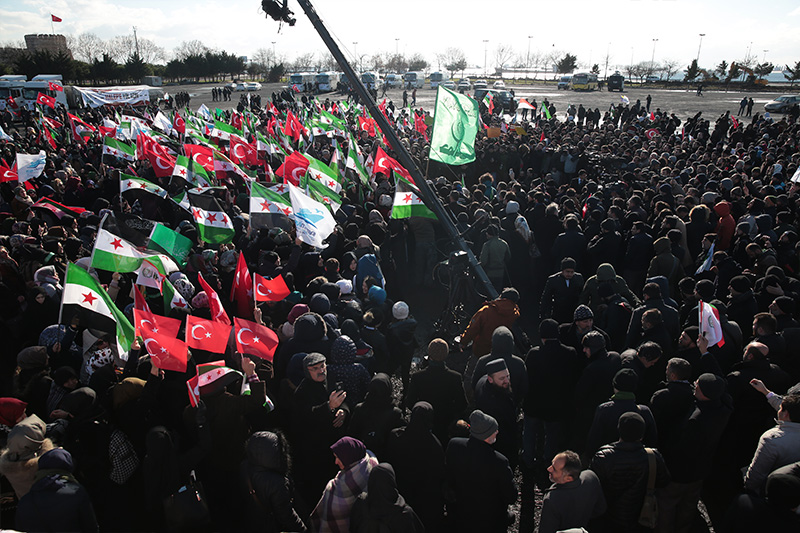 'Halep'e Yol Açın' konvoyu yola çıktı - 15