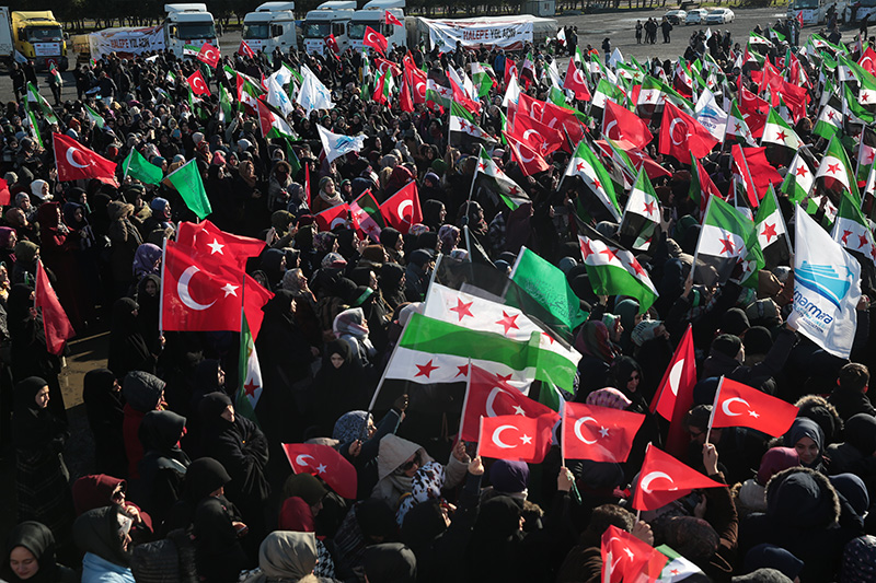 'Halep'e Yol Açın' konvoyu yola çıktı - 17