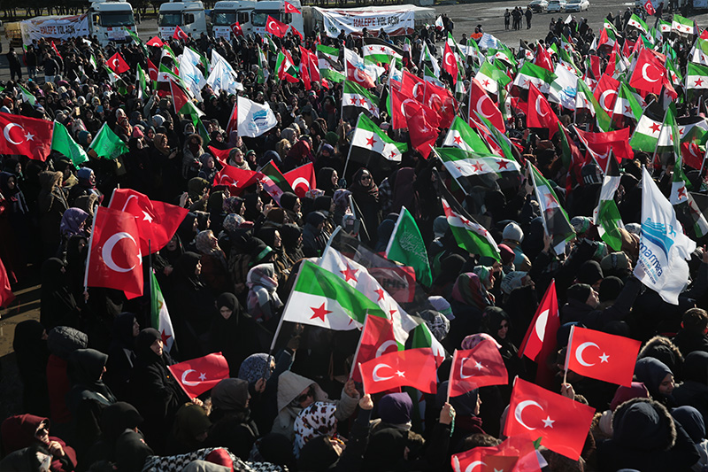 'Halep'e Yol Açın' konvoyu yola çıktı - 18