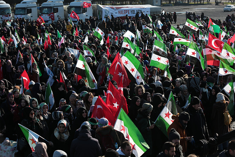 'Halep'e Yol Açın' konvoyu yola çıktı - 19