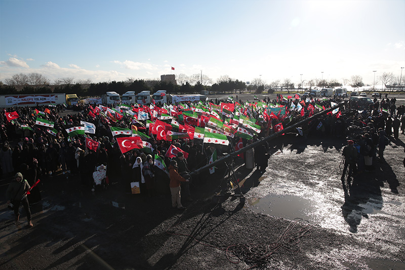 'Halep'e Yol Açın' konvoyu yola çıktı - 24