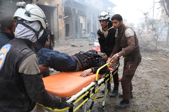 Halep'te sokaklar ceset doldu! - 2