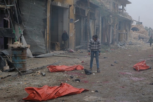 Halep'te sokaklar ceset doldu! - 59