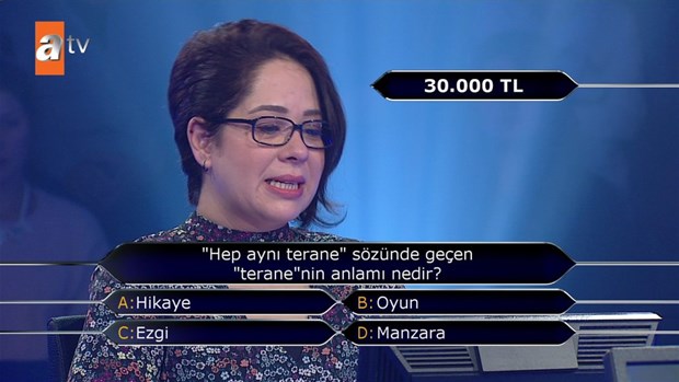 Kim Milyoner Olmak İster'deki ilginç sorular - 15