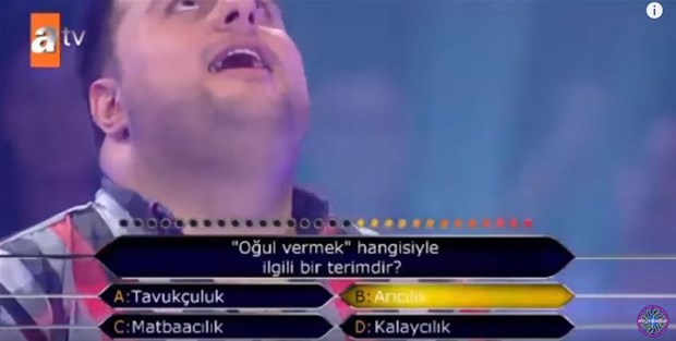 Kim Milyoner Olmak İster'deki ilginç sorular - 24