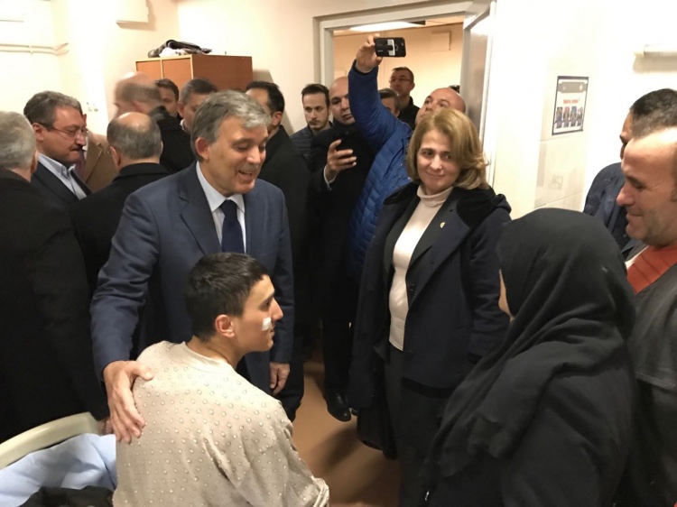 Abdullah Gül ve bakanlar yaralı askerleri yalnız bırakmadı - 6