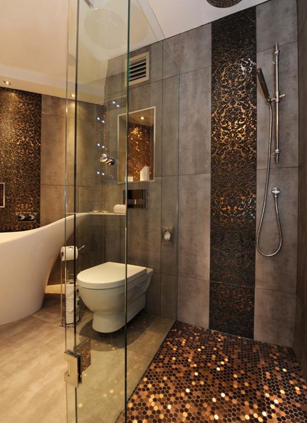 Birbirinden güzel banyo tasarımları - 25