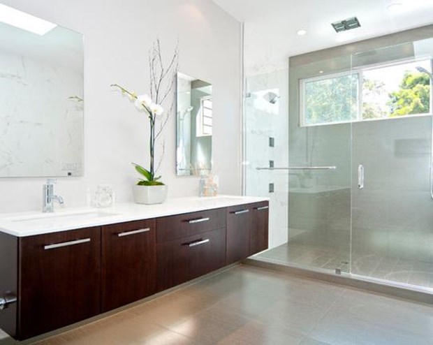 Birbirinden güzel banyo tasarımları - 30