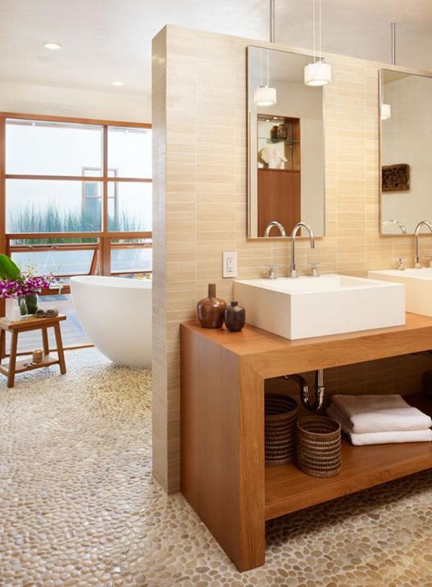 Birbirinden güzel banyo tasarımları - 37