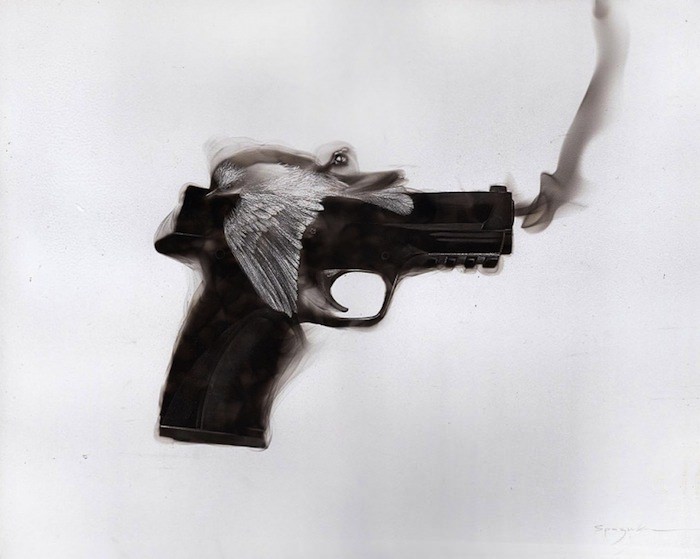 Ateşle resim çiziyor! - 9