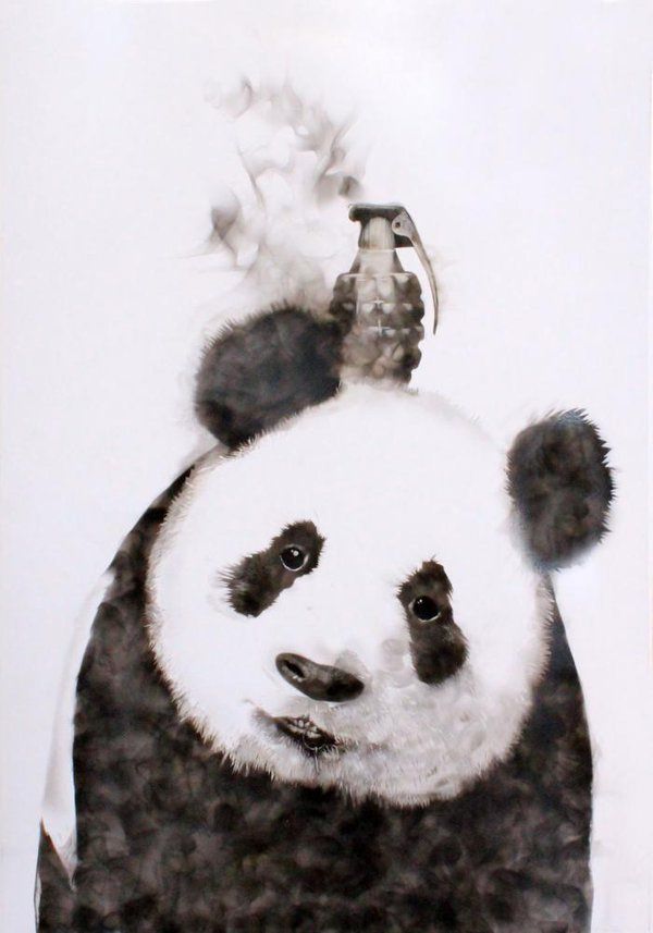 Ateşle resim çiziyor! - 17