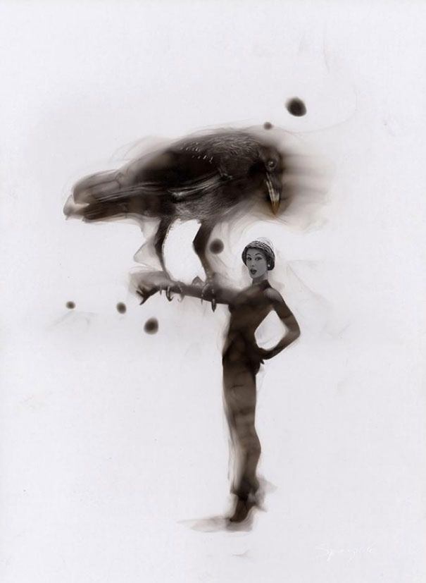 Ateşle resim çiziyor! - 20