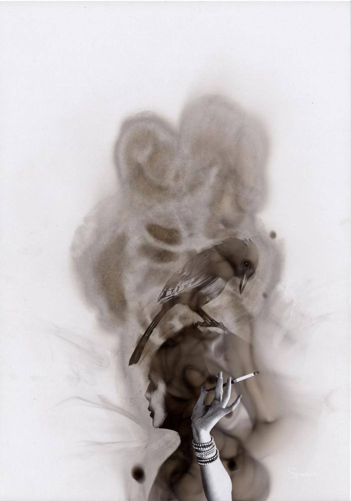 Ateşle resim çiziyor! - 23