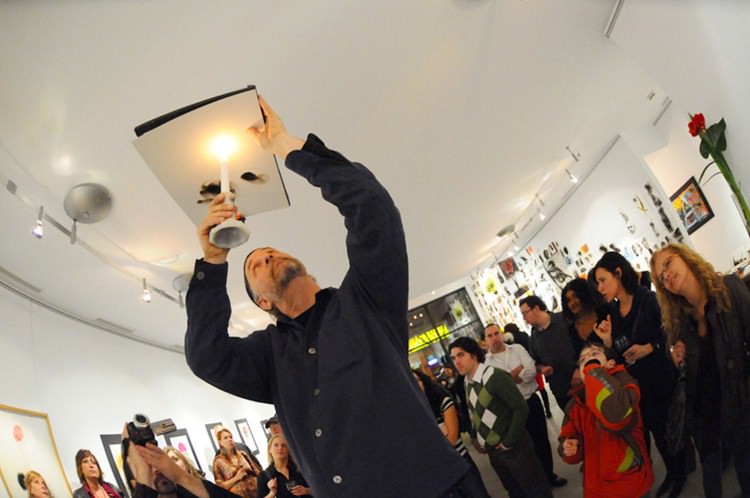 Ateşle resim çiziyor! - 36