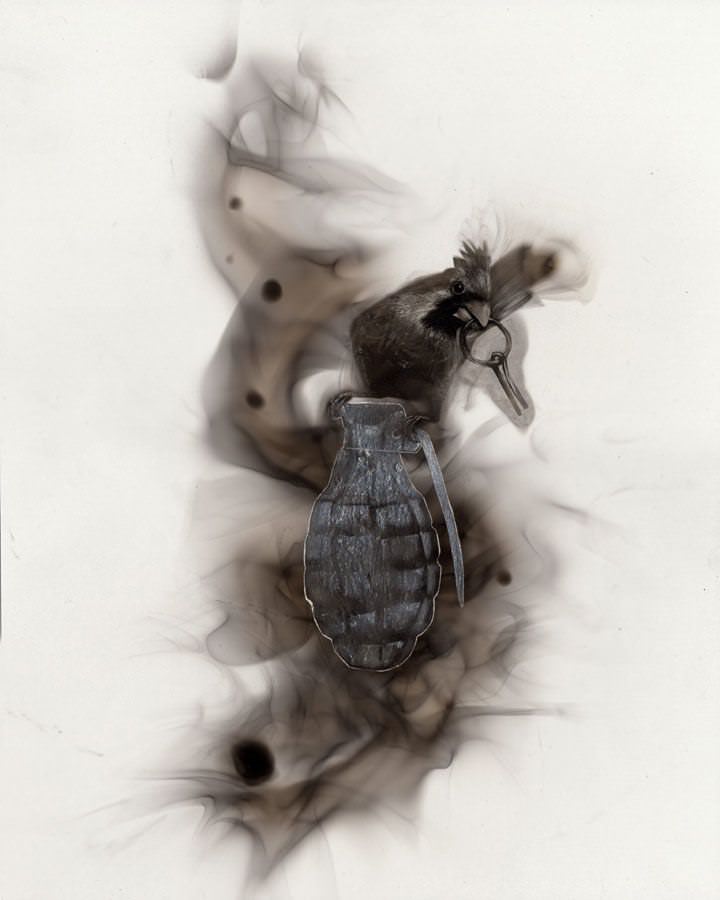 Ateşle resim çiziyor! - 38