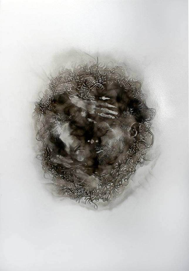 Ateşle resim çiziyor! - 43