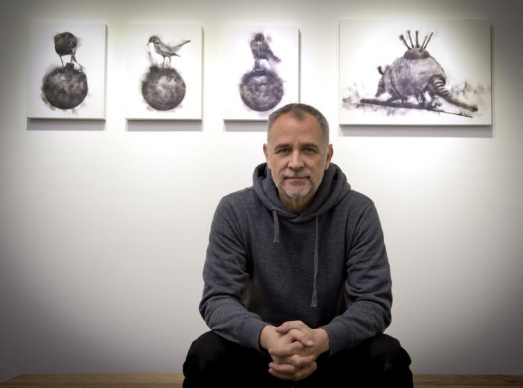 Ateşle resim çiziyor! - 45