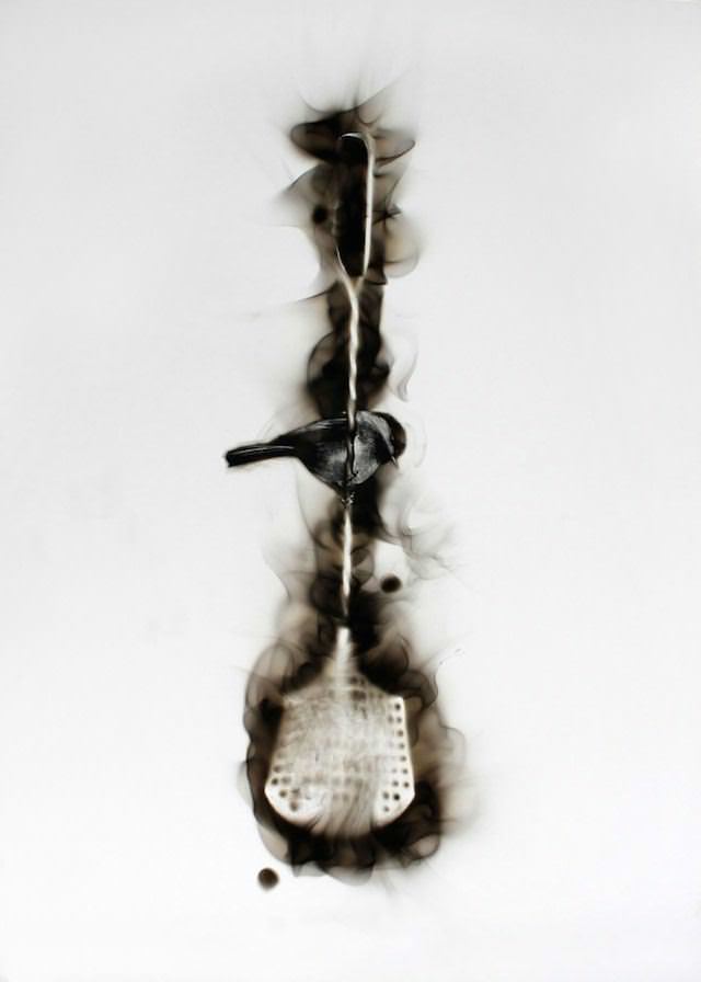 Ateşle resim çiziyor! - 48