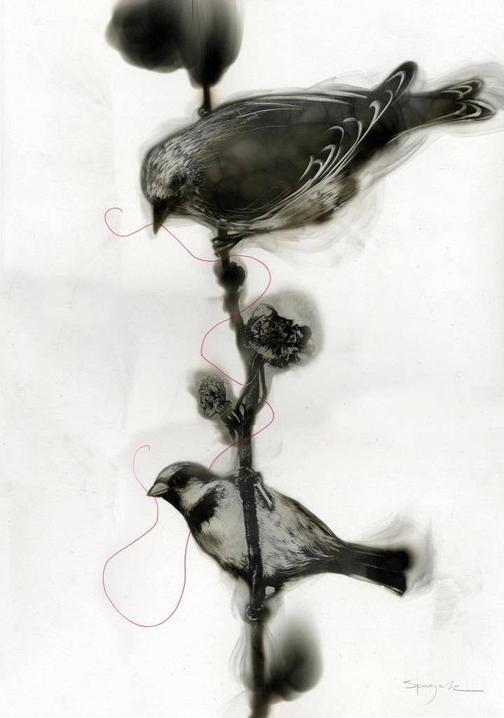 Ateşle resim çiziyor! - 57