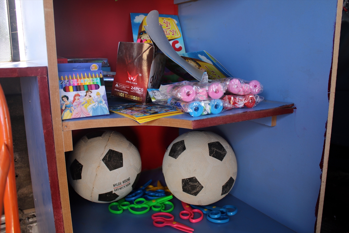 Suriye'de eğitim için yeni bir alternatif: 'Mobil okul' - 1