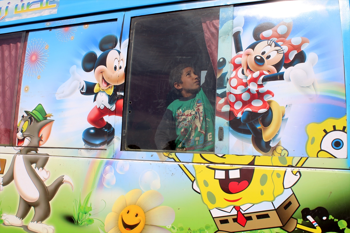 Suriye'de eğitim için yeni bir alternatif: 'Mobil okul' - 9