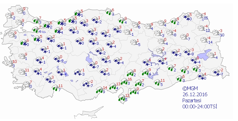 İstanbul'a kar geliyor! İşte 5 günlük hava durumu - 4