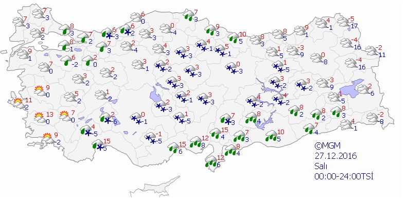 İstanbul'a kar geliyor! İşte 5 günlük hava durumu - 5