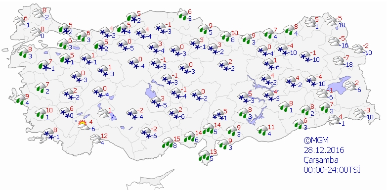 İstanbul'a kar geliyor! İşte 5 günlük hava durumu - 6