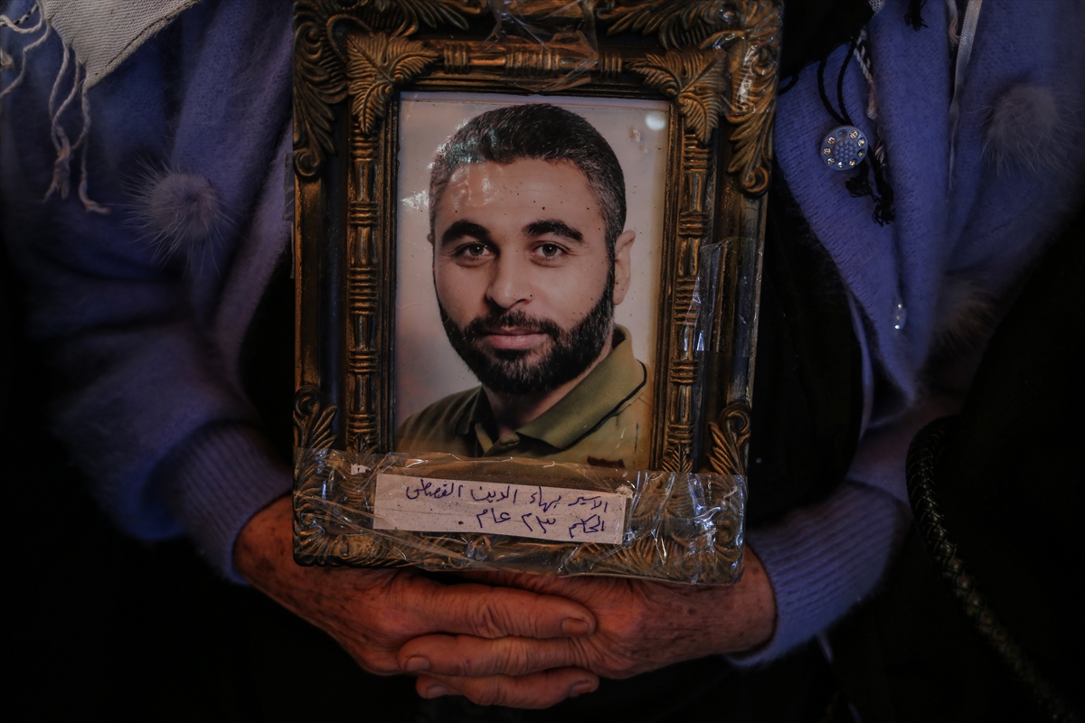 İsrail hapishanelerindeki Filistinlilere destek gösterisi - 2