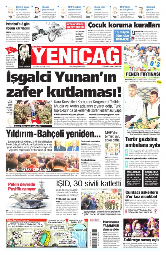 27 Aralık 2016 gazete manşetleri - 11