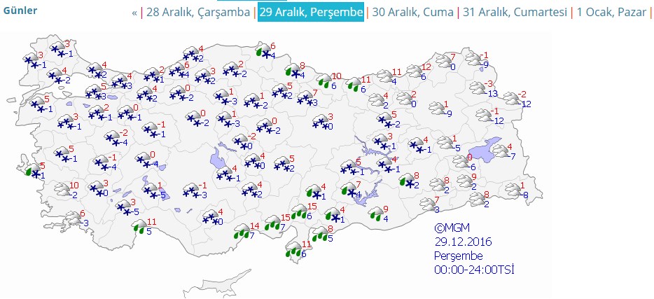 Yarın İstanbul'a kar geliyor! - 8