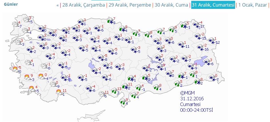 Yarın İstanbul'a kar geliyor! - 10