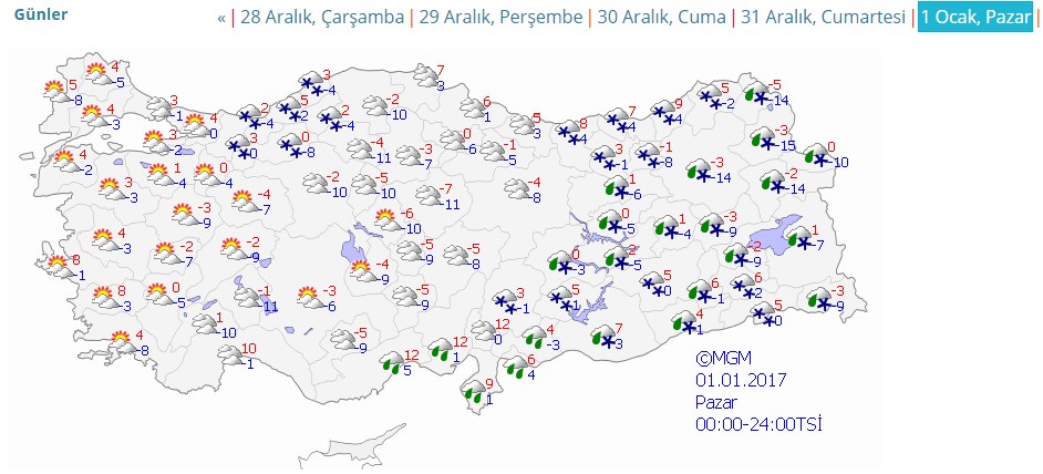 Yarın İstanbul'a kar geliyor! - 11