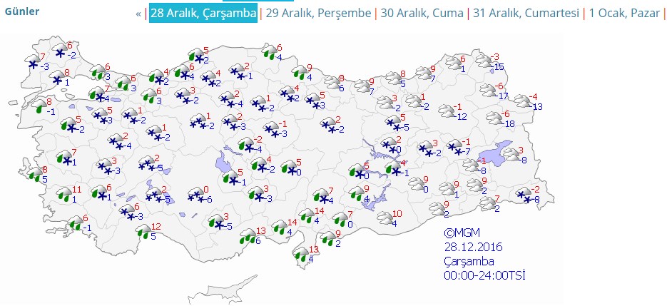 Yarın İstanbul'a kar geliyor! - 7