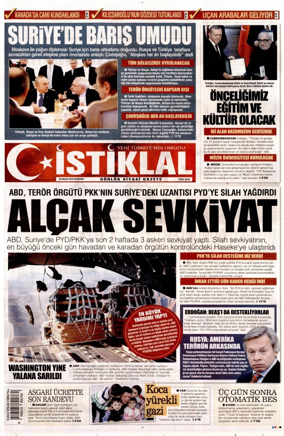 29 Aralık 2016 gazete manşetleri - 4