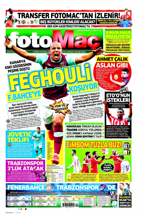 29 Aralık 2016 gazete manşetleri - 7