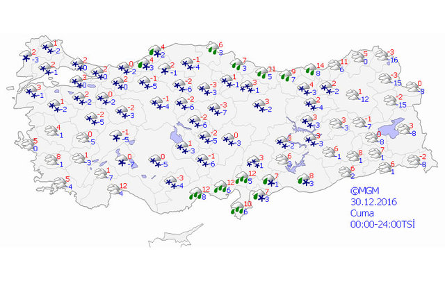 İştanbul'da beklenen yağış başladı! Bu saatlere dikkat! - 12