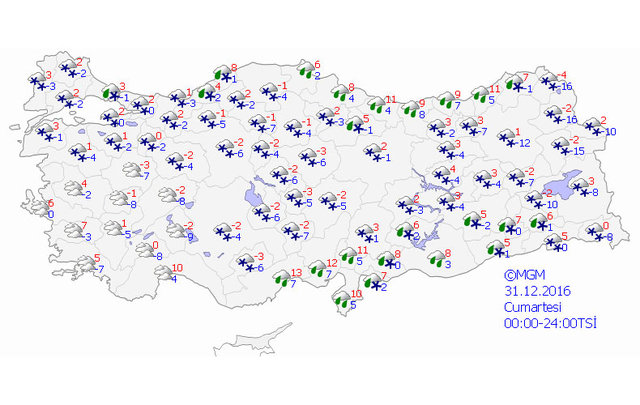 İştanbul'da beklenen yağış başladı! Bu saatlere dikkat! - 13