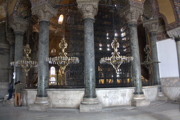 Ayasofya'nın gizemli işaretleri - 40