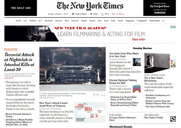 Dünya basını İstanbul'daki saldırıyı böyle gördü - 2