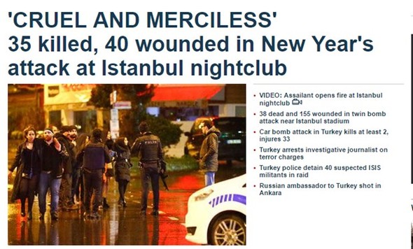 Dünya basını İstanbul'daki saldırıyı böyle gördü - 6