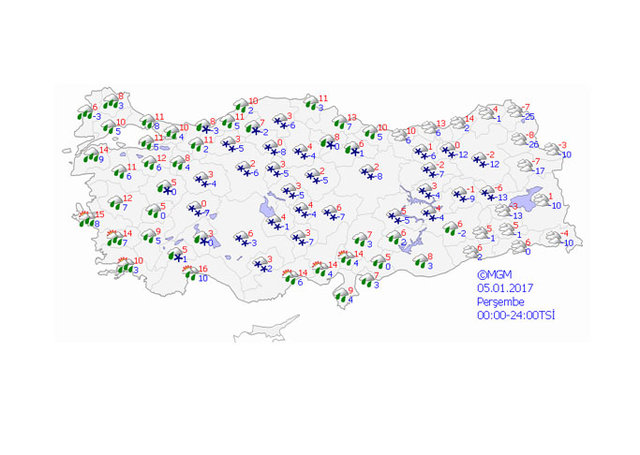 Son 6 yılın en yoğun kar yağışı geliyor! - 33