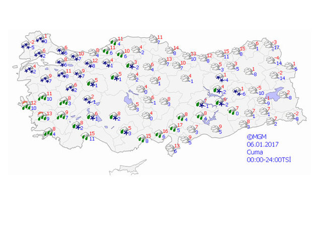 Son 6 yılın en yoğun kar yağışı geliyor! - 35