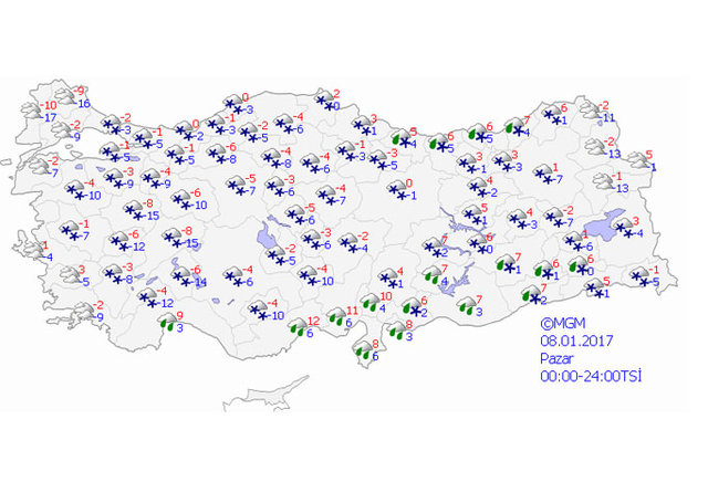 Son 6 yılın en yoğun kar yağışı geliyor! - 37